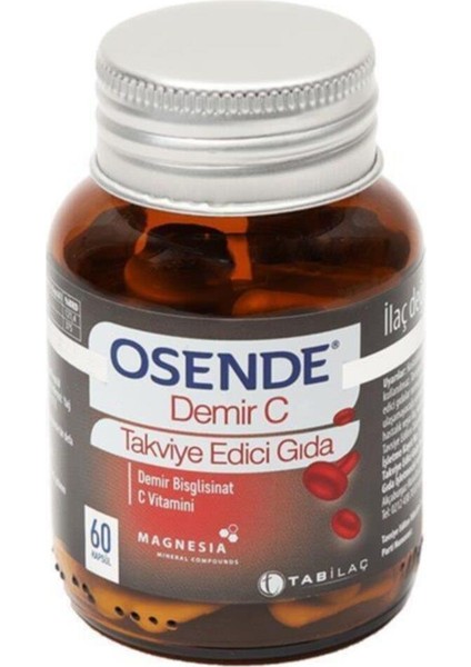 Osende Demir C 60 Kapsül