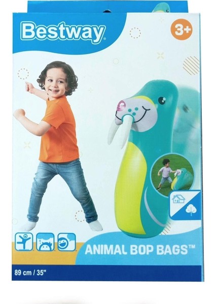 Bop Bags Deniz Aslanı Desenli H Yatmaz 89 cm Sulu H Yatmaz