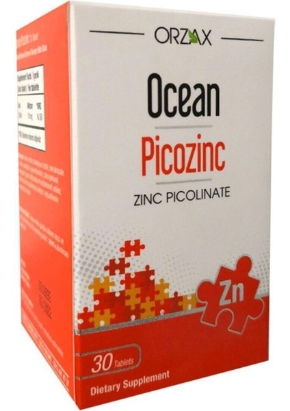 Ocean Ocean Picozinc Çinko Pikolinat 30 Kapsül