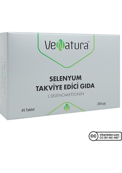 Selenyum 200 Mcg 45 Tablet - Aromasız