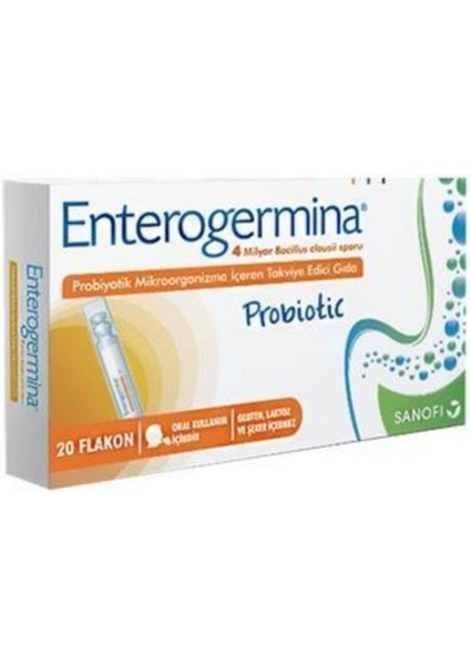 Enterogermina Yetişkinler Için 5 ml x 10 Flakon