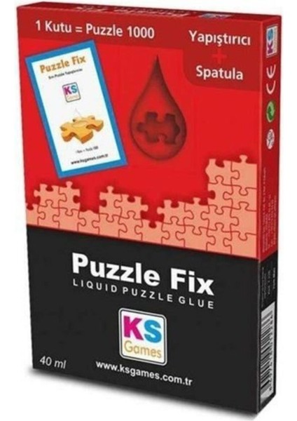 Puzzle Yapıştırıcısı + Spatula (1000 Parçalık) 8697418012286
