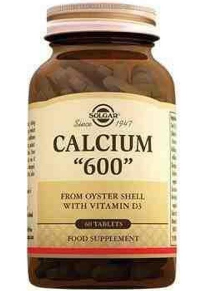 Calcium Oyster Shell 600 Mg 60 Tablet