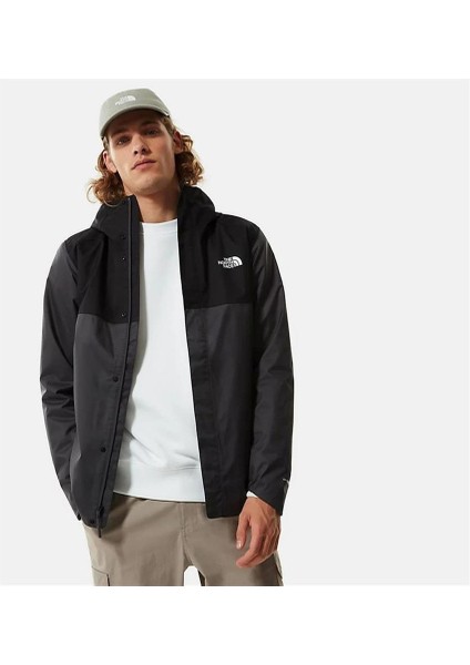 M Quest Zip-In Jacket - Eu Erkek Outdoor Rüzgarlık Mont Gri NF0A3YFMMN81