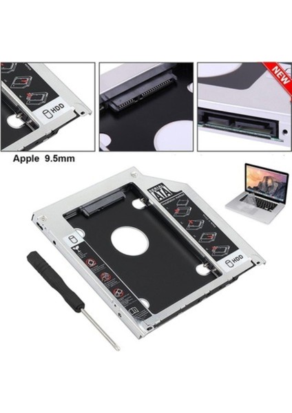 Sata 9.5 mm SSD Harddisk Kutusu