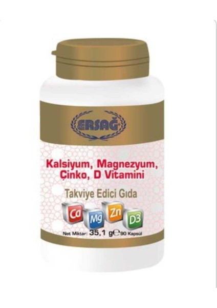 Kalsiyu Magnezyum D Vitamini Çinko