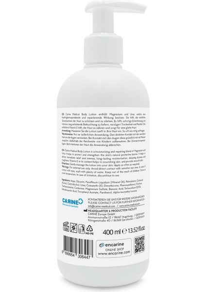 Carıne Vücut Losyonu 400 ml fiyatları