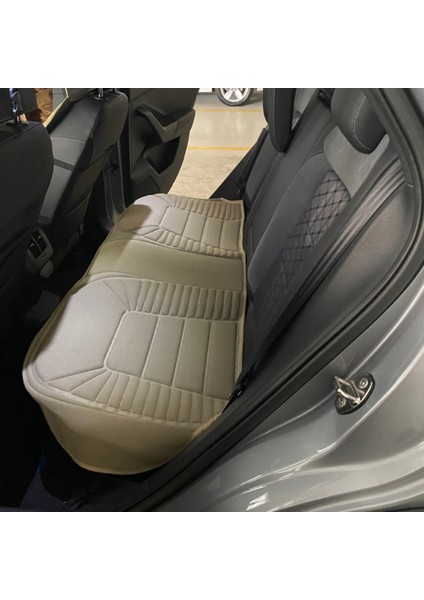 Dodge Nitro Lüx Oto Koltuk Minderi Ön Arka Oturak 3'lü Set Bumerang Serisi Bej