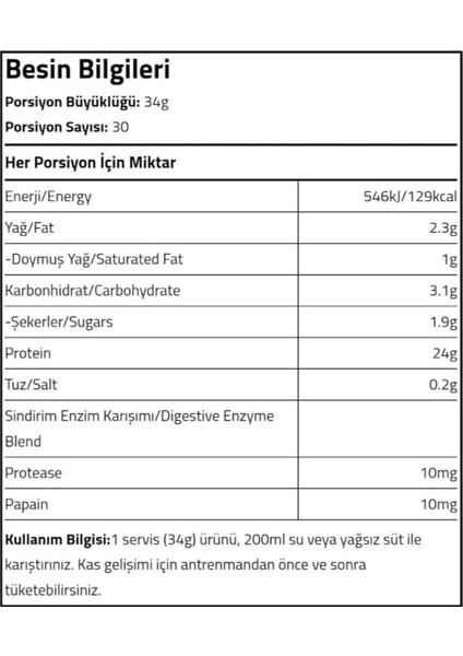 Whey Protein Big Whey Classic Protein Tozu Çikolatalı 1020G 30 Servis Wıth Enzım Blend modelleri