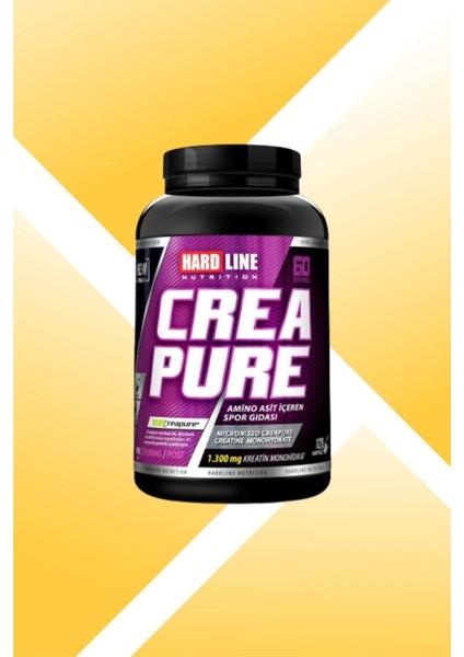 Hardline Creatine Creapure 120 Kapsül