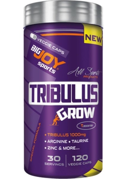 Bigjoy Tribulus Grw 120 Kapsül 30 Servisli