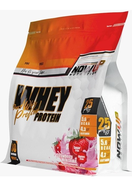 Nowup Nutrıtıon Whey Protein / Strawberry Milkshake 1050 gr