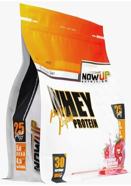 Nowup Nutrıtıon Whey Protein / Strawberry Milkshake 1050 gr