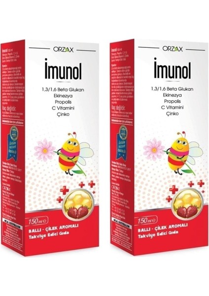 Imunol 150 ml Şurup 2 Adet