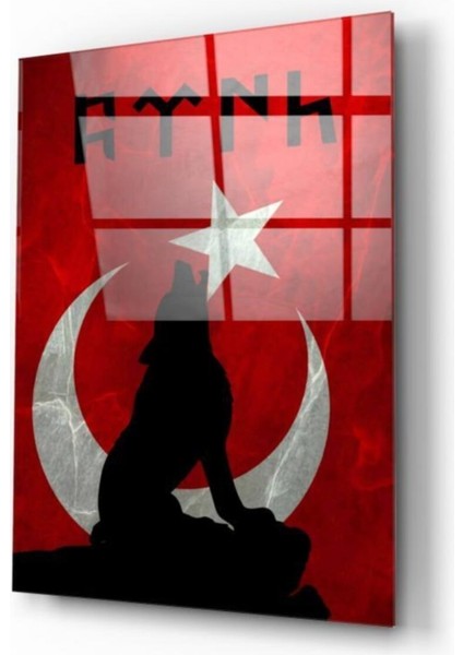 Eliza Home Kurt ve Bayrak Cam Tablo fiyatları