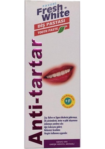 Diş Pastası 90 gr Anti Tartar**12 Adet