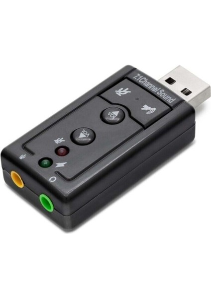 Ses Kartı 7.1 USB Ses Adaptörü USB Sound Card Adaptör HD4177