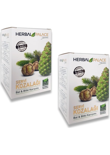 Çam Kozalağı Bal Bitki Karışımı 240GR x 2 Adet Avantajlı Set Nhr...