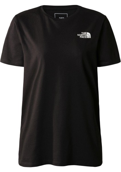 W Foundation Graphic Tee - Eu Kadin T-Shirt NF0A55B2R0G1