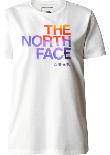 W FOUNDATION GRAPHIC TEE - EU Kadın T-Shirt NF0A55B2Q4C1