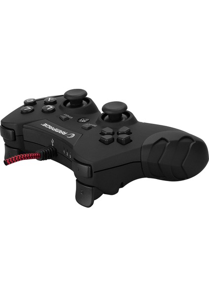 Rampage SG-R218 PS3/PC X INPUT Siyah USB 1.8m Joypad