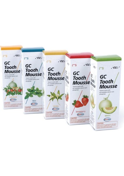 Gc Tooth Mousse Çilek Aromalı 40 gr