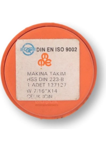 W 7/16 Pafta Normal Vidalı Hss Dın 223/B modelleri