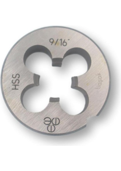 W 9/16 Pafta Normal Vidalı Hss Dın 223/B