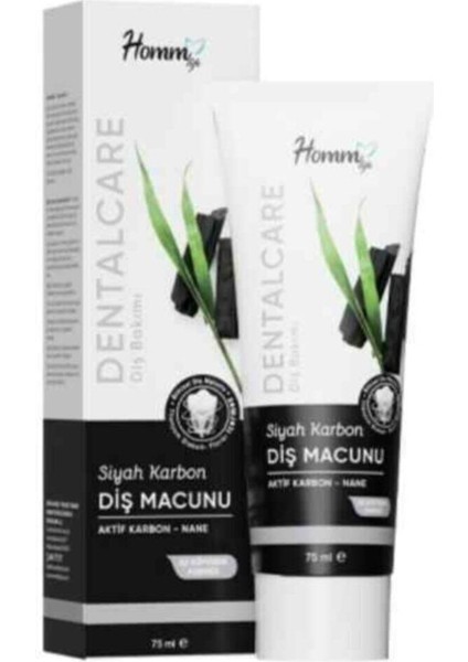 HoomlifeSiyah Karbon Diş Macunu 75 ml Ab indirimleri