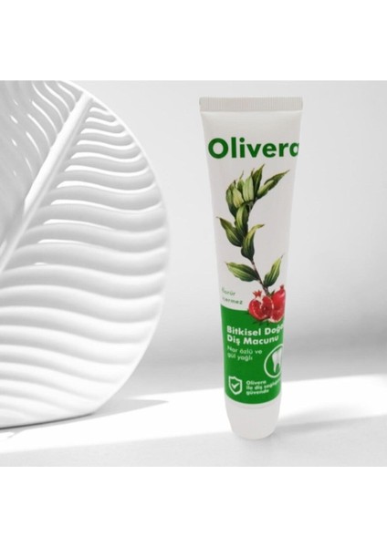 Olivera Florürsüz %100 Doğal Diş Macunu 75 ml