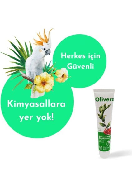 Olivera Florürsüz %100 Doğal Diş Macunu 75 ml