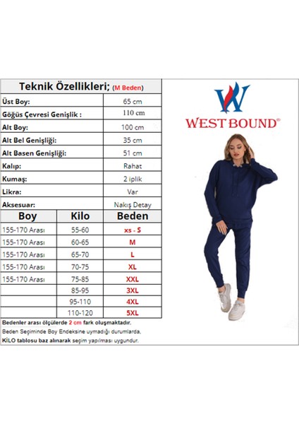 Kabartma Kalp Desenli Günlük Sweat Jogger Kadın Spor Takım Kırmızı indirimleri