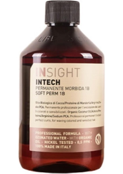 Intech Soft Saç Bakımı Perma Losyonu 400ML 1b 8029352355691