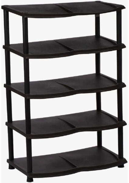 5 Katlı Ayakkabılık Plastik Büyük Boy