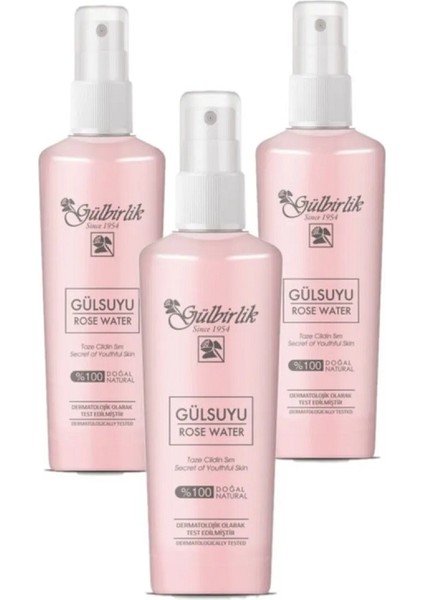 Gülbirlik Gülsuyu Sprey 100 ml x 3 Adet