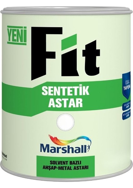 Fit Ahşap Metal Astarı Beyaz 1KG/0,65L