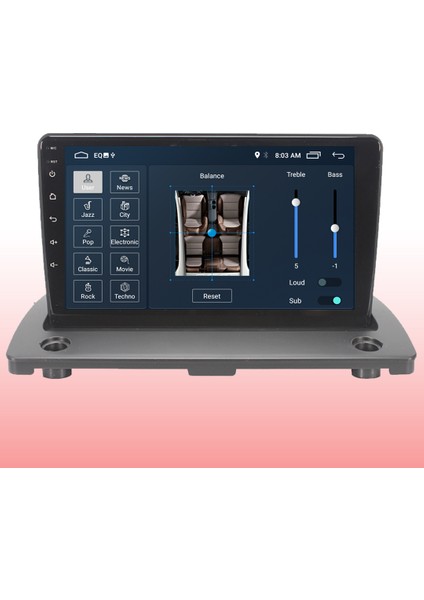 Volvo V50 Android Carplay Navigasyon Multimedya QLED Ekran-2gb Ram