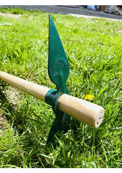 Çapa Sivri Uclu Saplı Gürgen Sap Çapa İki Uclu Sivri Düz Fide Dibi Açmak Için indirimleri