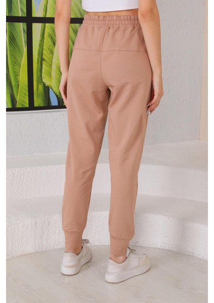 Kadın Günlük Jogger Eşofman Altı Bej modelleri