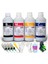 Canon Pixma MG3550, MG3600 Yazıcı Uyumlu Forprint Dolum Seti 4X1000ML 1