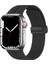 Apple Watch 7 8 45 mm Uyumlu Silikon Kordon Magnetik D Tokalı Spor Kayış Mıknatıslı Toka 2