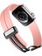Apple Watch 7 8 45 mm Uyumlu Silikon Kordon Magnetik D Tokalı Spor Kayış Mıknatıslı Toka 1