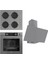 Steamart&fryart Serisi Buharlı Pişirme Gri Set (CS208 + XE64CPR +D079 ) 1