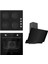 Flowart Serisi Siyah Set (CS205 + QMS63CS +D063 ) 1