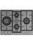 Flowart Serisi Gri Set (ED078+ QMS63CPR +D082 ) 2