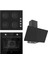 Flowart Serisi Siyah Set (CS205 + QMS63CS +D077 ) 1