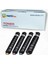 Canon Imagerunner Advance C3320/C3320I/C3325I/C3330I/C3520I/C3525I/C3530I 4 Renk Ithal Muadil Toner Seti Siyah 36.000 Sayfa, Renkliler 19.000 Sayfa 1