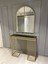 Zdesignhome 80X100 cm Ayna + 90X30X100 cm Dresuar Gold Takım 2