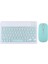 Samsung Galaxy Tab A T580 T585 T587 Uyumlu Kablosuz Bluetooth Klavye+Mouse Set 1