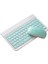 Samsung Galaxy Tab A T580 T585 T587 Uyumlu Kablosuz Bluetooth Klavye+Mouse Set 2
